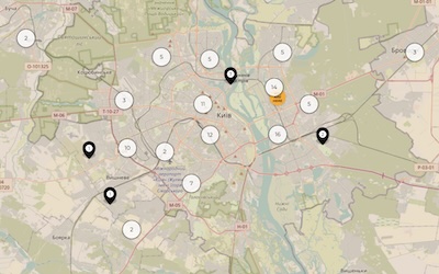 Карта настільного тенісу світу